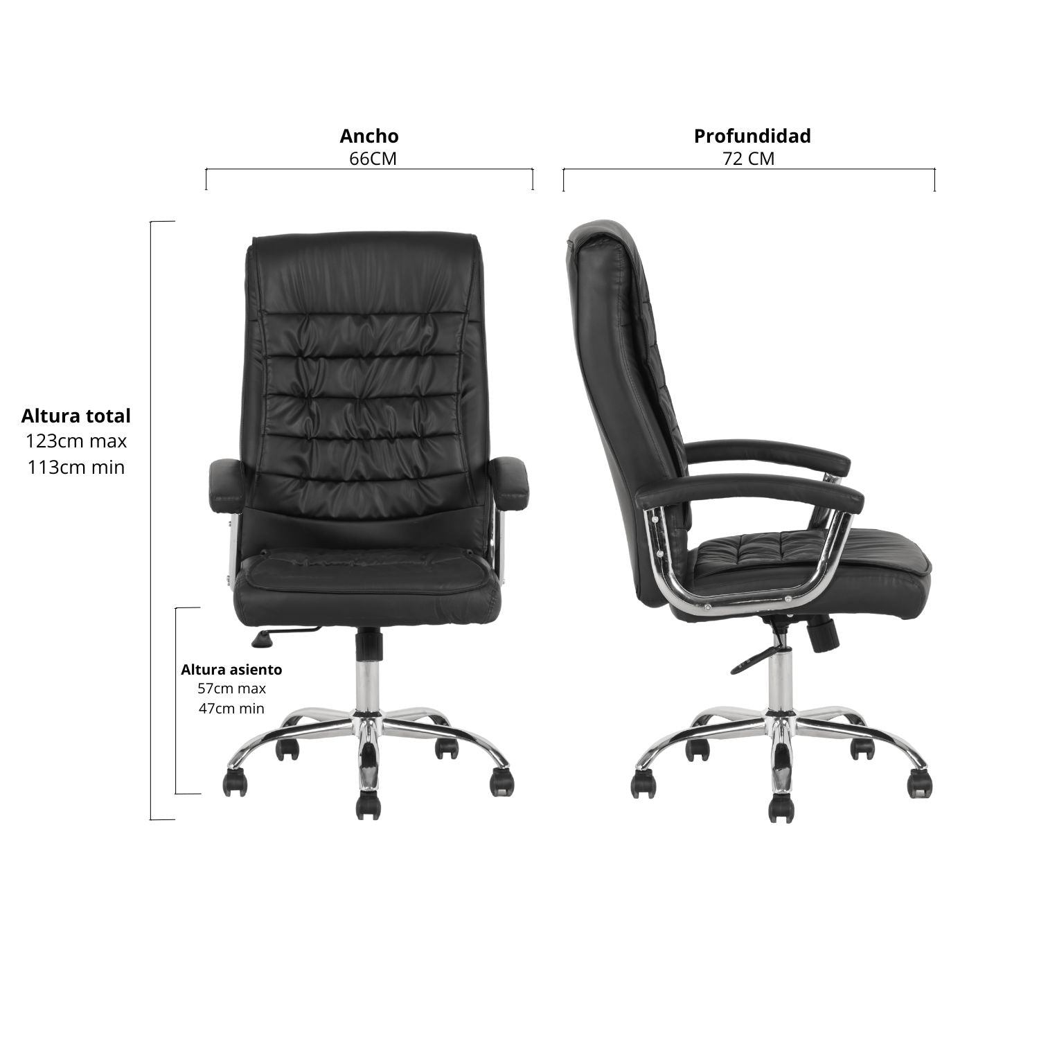 Sillon gerencial eco cuero