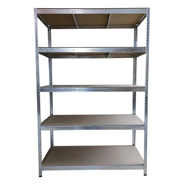 Estante Metálico 180x120x60 - 5 niveles - 500Kg