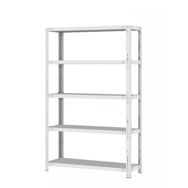 Estante Mecano - ángulo ranurado 200x90x30cm