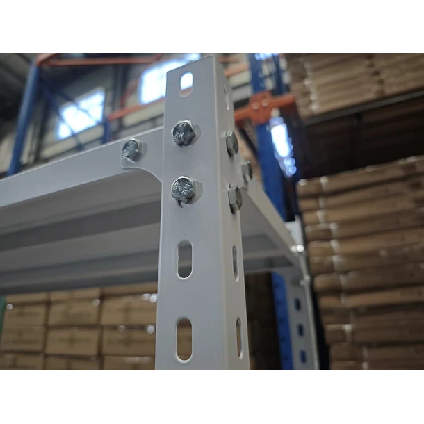 Estante Mecano - ángulo ranurado 200x90x30cm