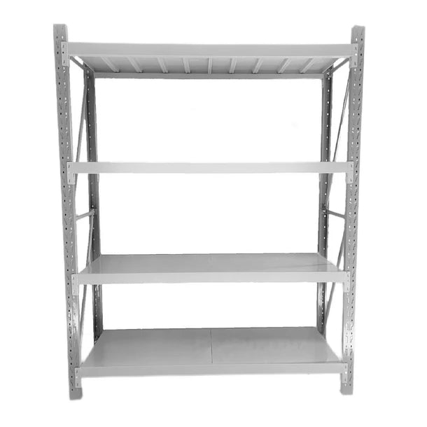Rack Estante Metálico 200x60x200 - 800kg- Blanco