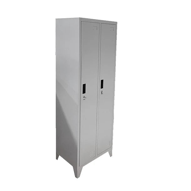 Locker Metálico 2 cuerpos 2 puertas