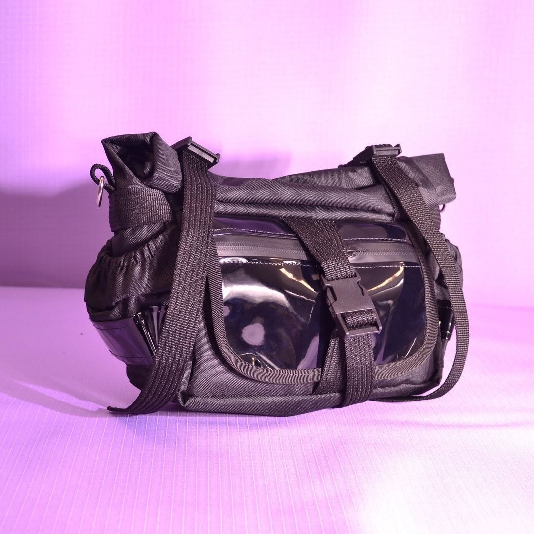 banano/bolso roll full black