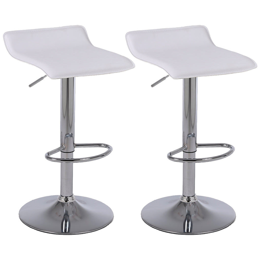 SILLA BAR CURVAS BLANCA
