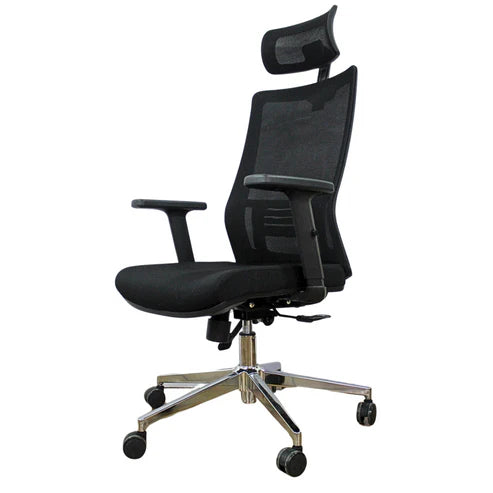 Silla ergonomica full B cromada