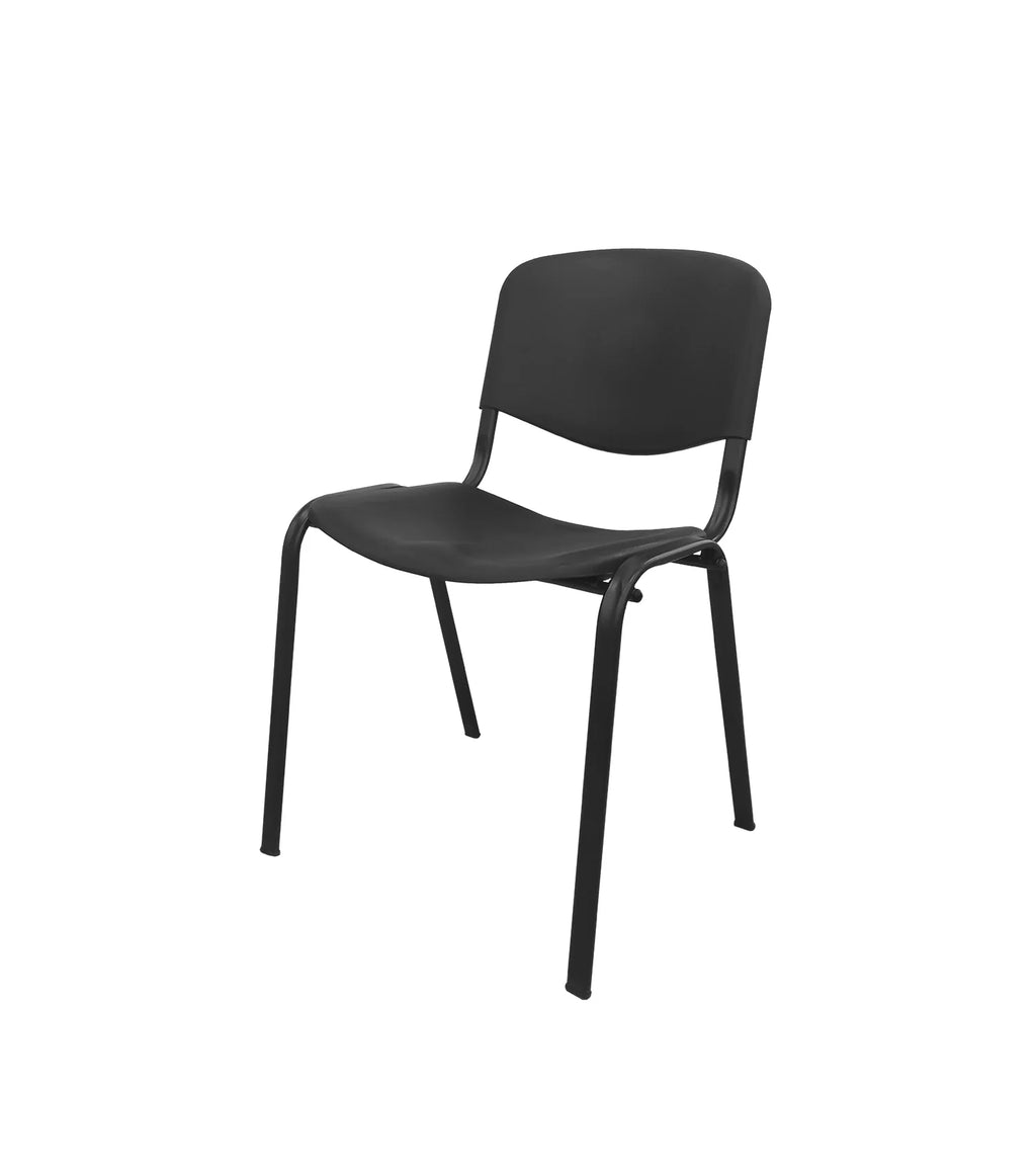 Silla ISO Negro/Negro Resistencia y Diseño